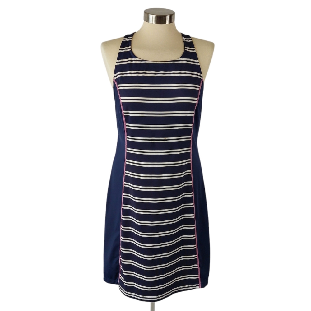 Beach House Be Pink Spliced Racerback Cover Up Swim Dress